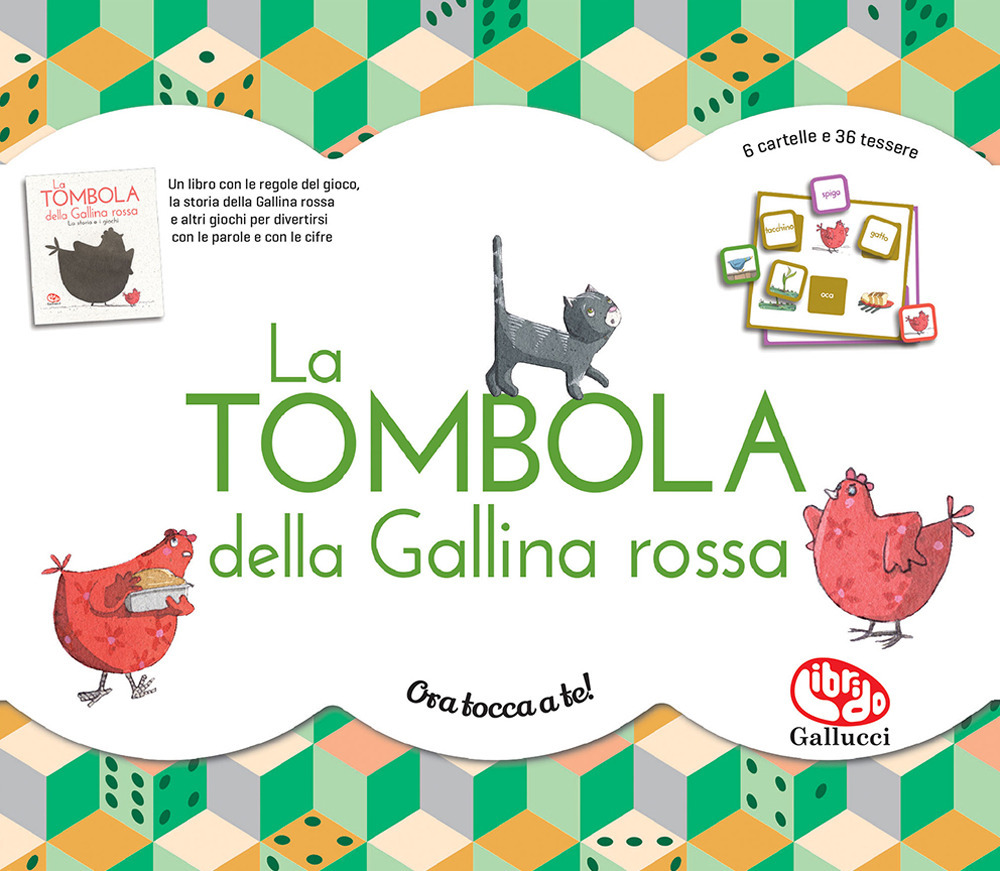 La tombola della Gallina rossa. Ediz. a colori. Con gadget