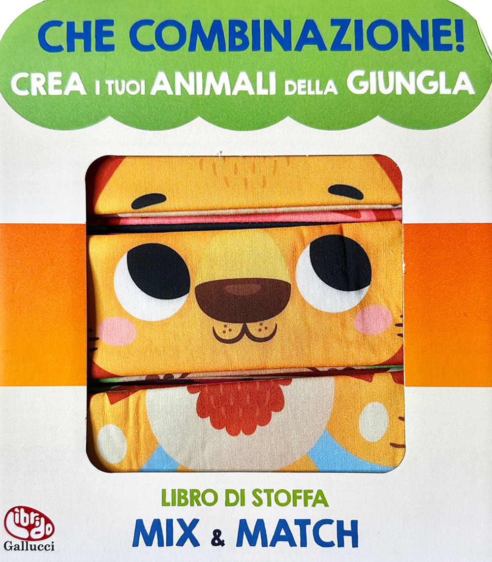 Crea i tuoi animali della giungla. Che combinazione! Ediz. a colori