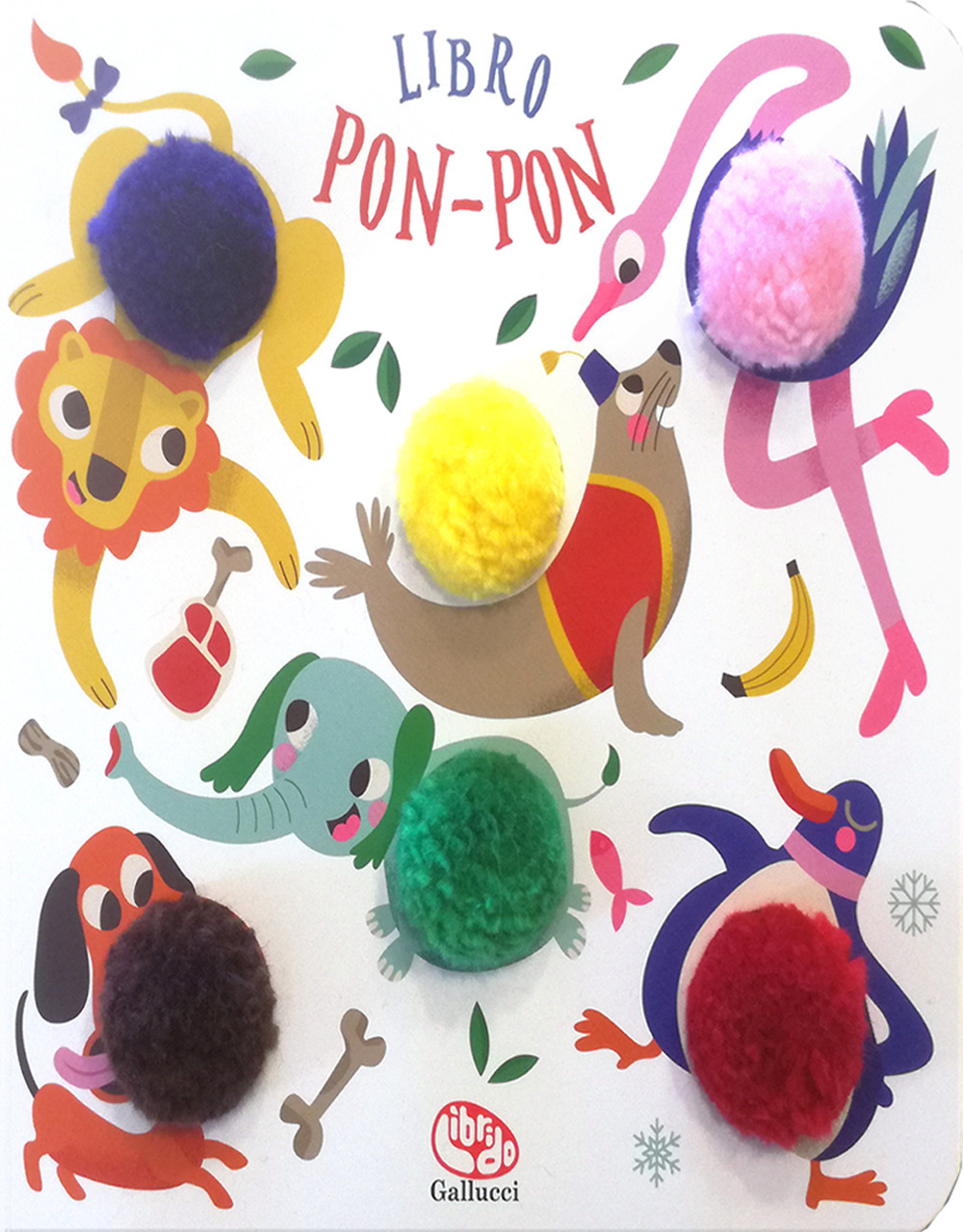 Animali. Libri pon pon. Ediz. a colori