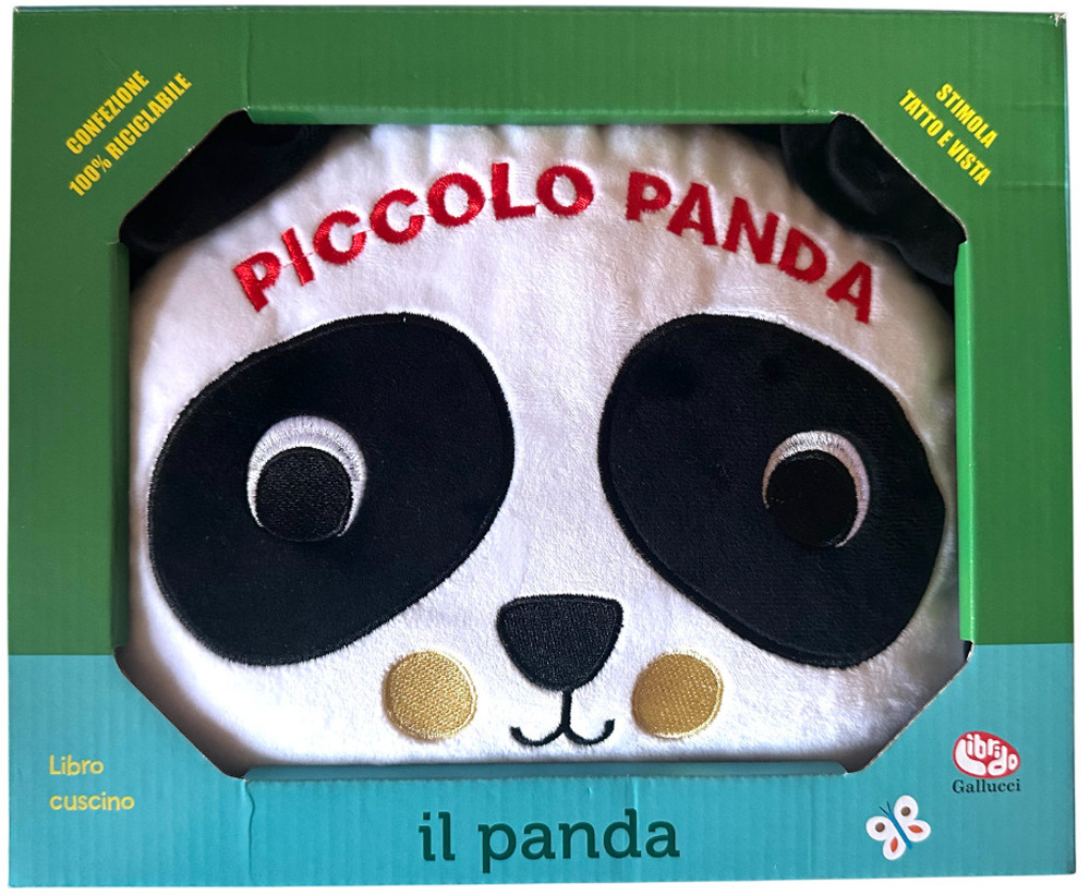 Il panda. Libro cuscino. Ediz. a colori