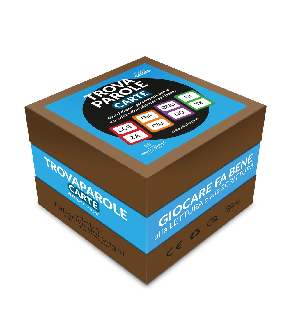 Trovaparole. Semplici giochi di carte per comporre e acquisire dimestichezza con i fonemi - Claudia Ferraroli - Libro - Fabbrica dei Segni