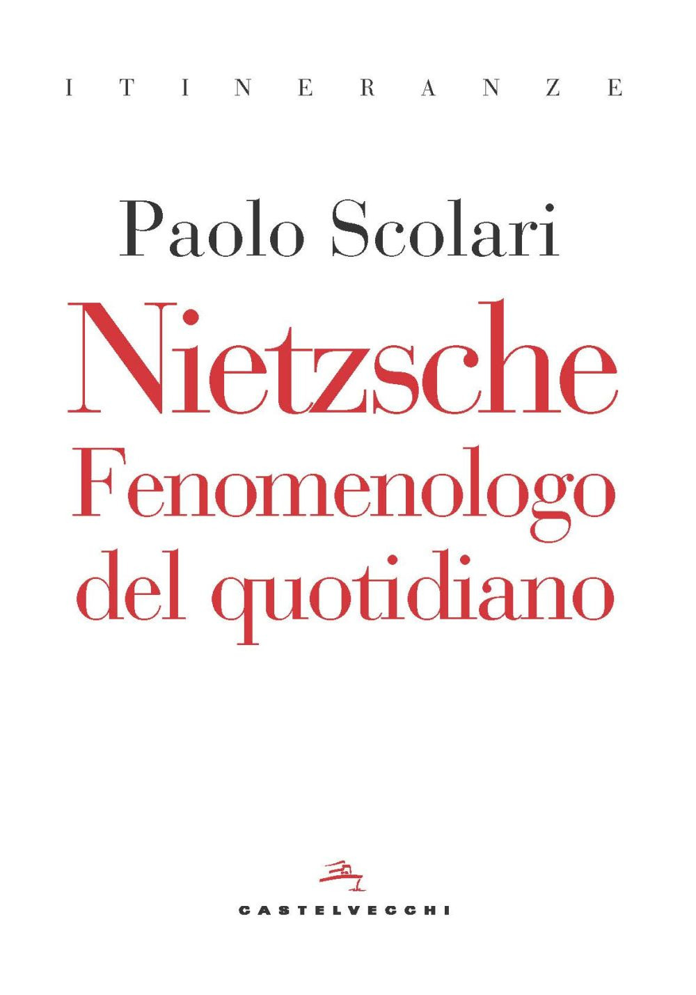 NIETZSCHE FENOMENOLOGO DEL QUOTIDIANO - Scolari Paolo - 9788832906066