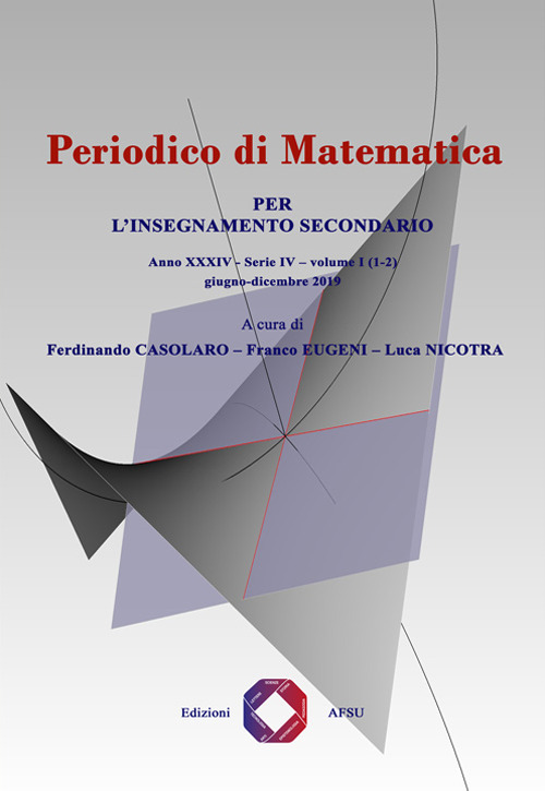 Periodico di matematica. Per l'insegnamento secondario (2019). Ediz. per la scuola. Vol. 1-2
