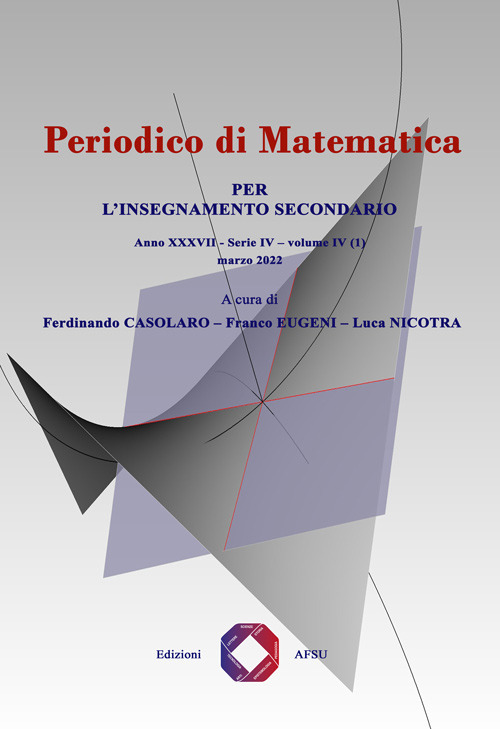 Periodico di matematica. Per l'insegnamento secondario (2022). Vol. 4