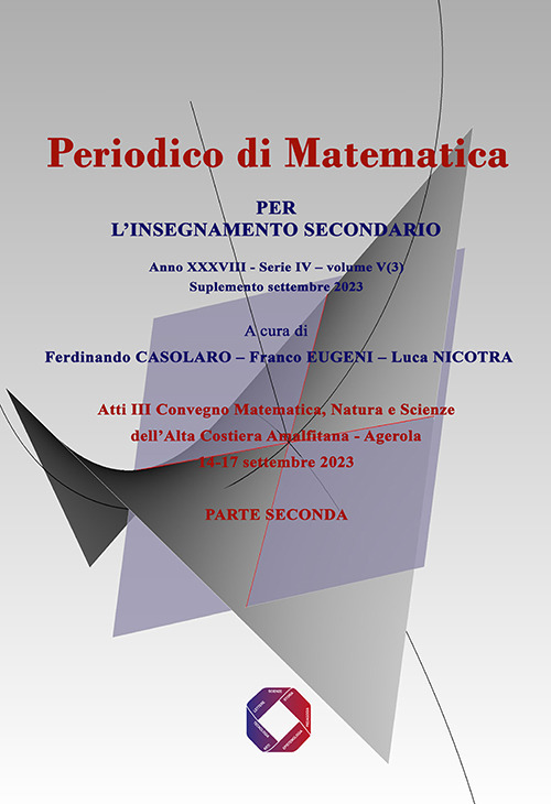 Periodico di matematica. Per l'insegnamento secondario (2023). Vol. 5/3: Supplemento settembre 2023. Parte seconda