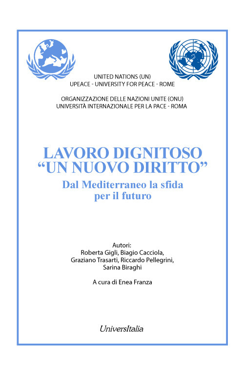 Lavoro dignitoso «un nuovo diritto». Dal Mediterraneo la sfida per il futuro. Ediz. italiana e inglese