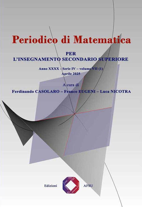 Periodico di matematica. Per l'insegnamento secondario (2025). Vol. 7