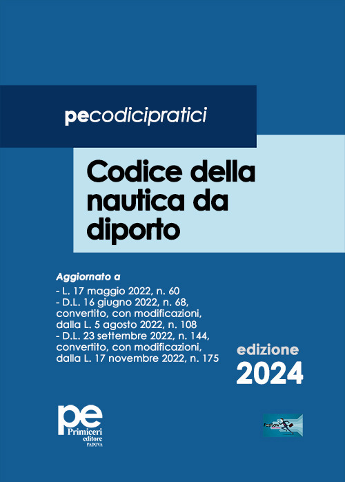 Codice della nautica da diporto 2024