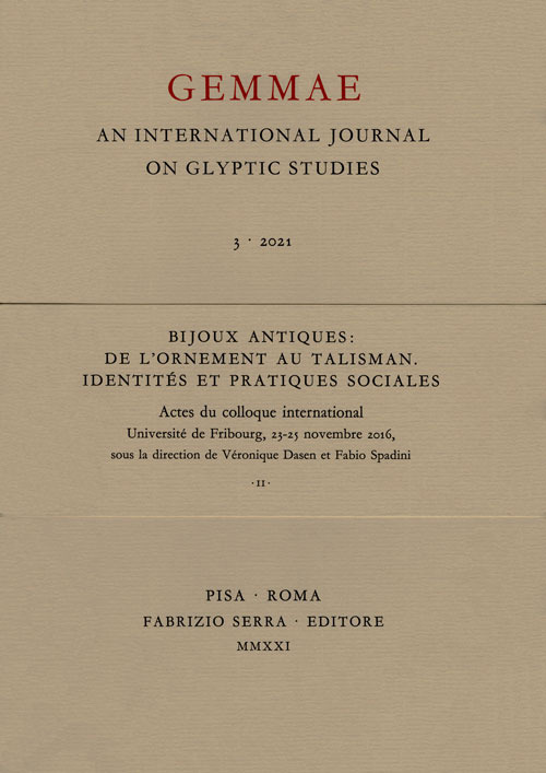 Bijoux antiques: de l'ornement au talisman. Identités et pratiques sociales. Actes du colloque international (Université de Fribourg, 23-25 novembre 2016). Ediz. multilingue