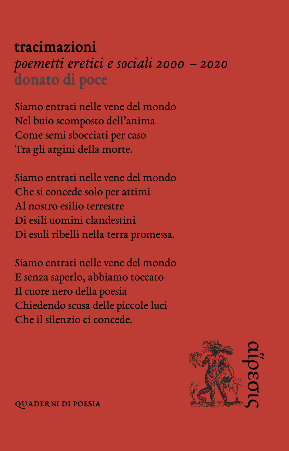 Tracimazioni. Poemetti eretici e sociali 2000-2020