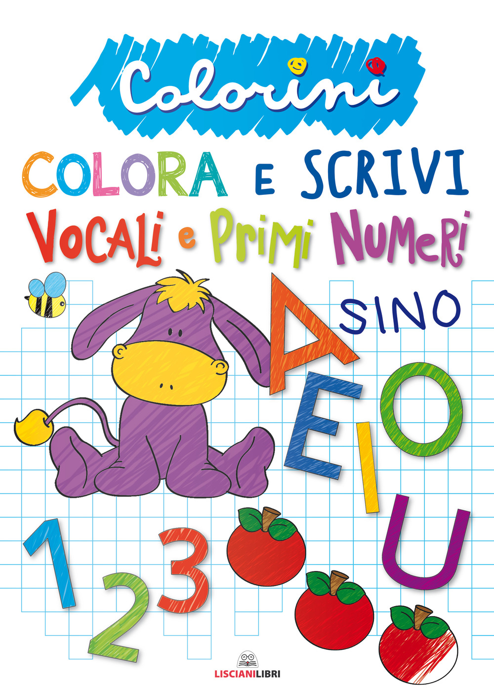 Vocali e primi numeri. Colorini. Ediz. a colori