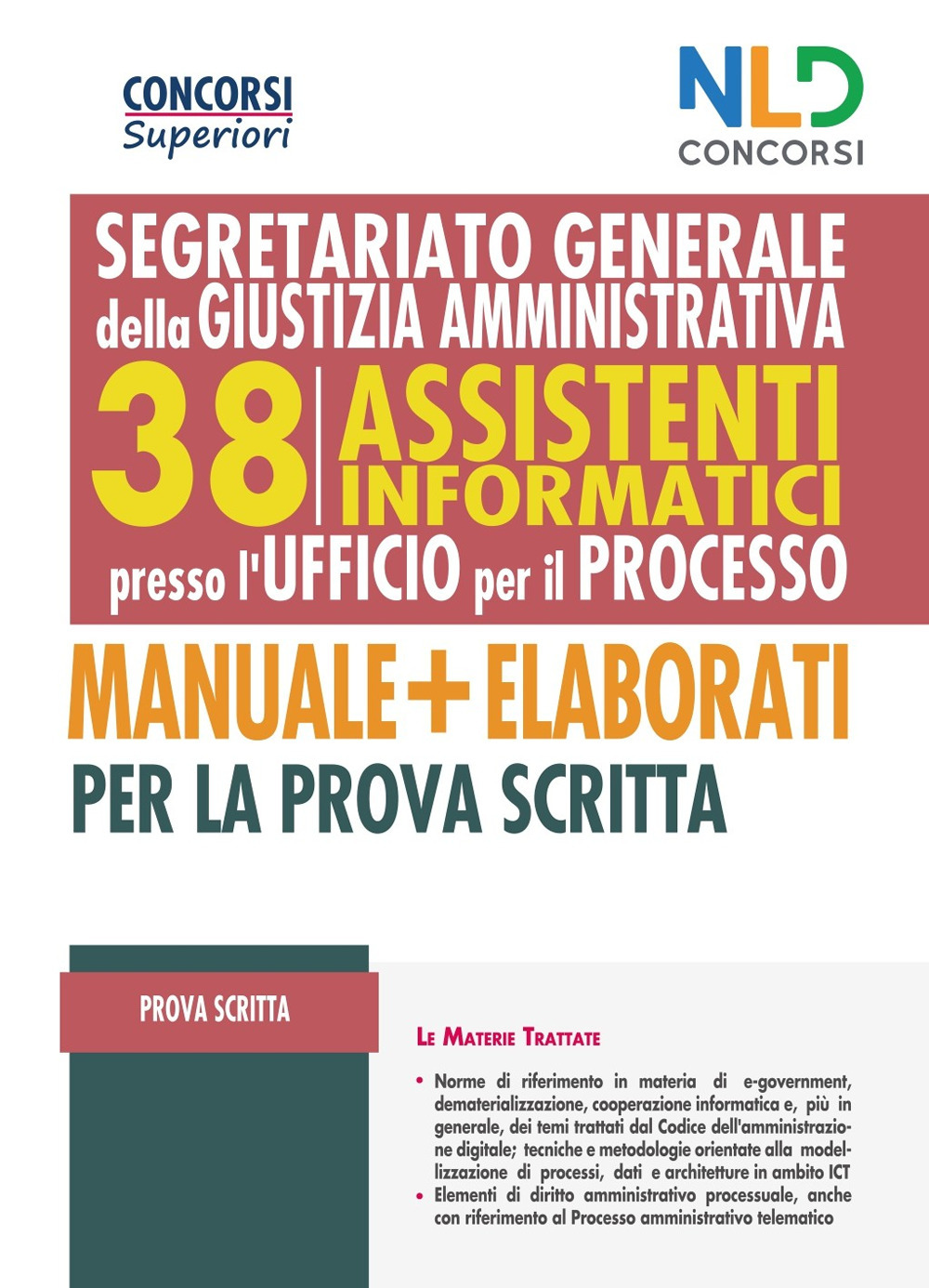 Concorso 38 assistenti informatici per l'Ufficio del Processo