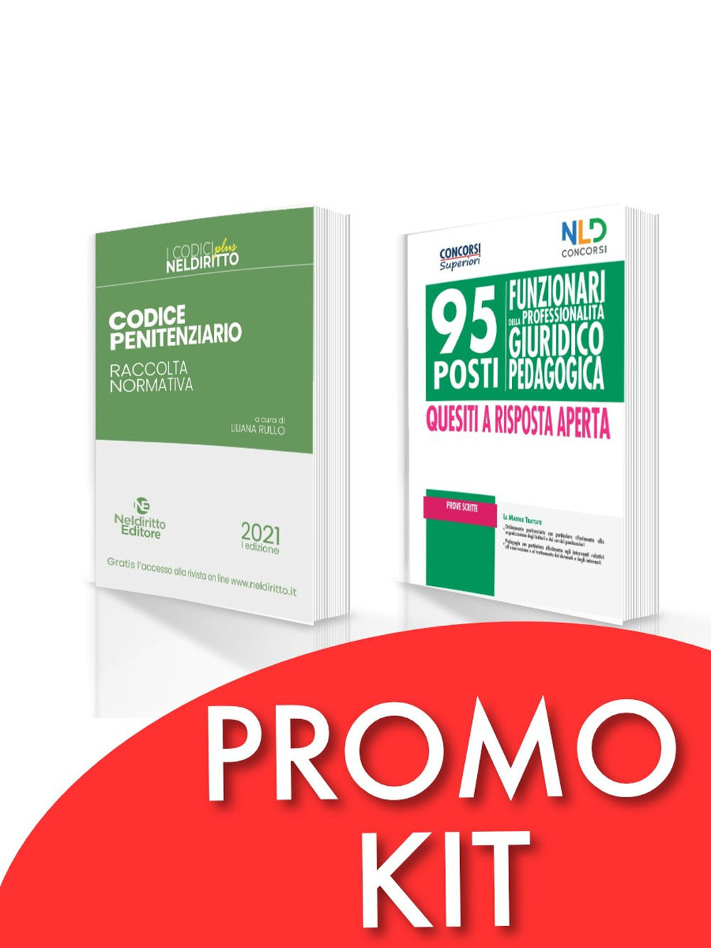 Kit 95 funzionari giuridico-pedagogico. Manuale completo per le prove scritte + Codice penitenziario