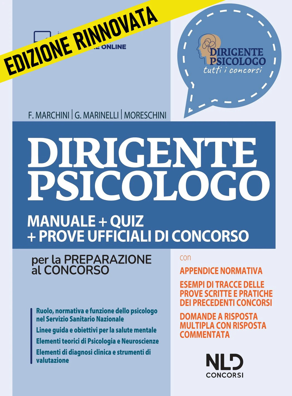 Dirigente psicologo. Manuale + quiz per la preparazione al concorso. Nuova ediz. Con Contenuto digitale per accesso on line: aggiornamento online