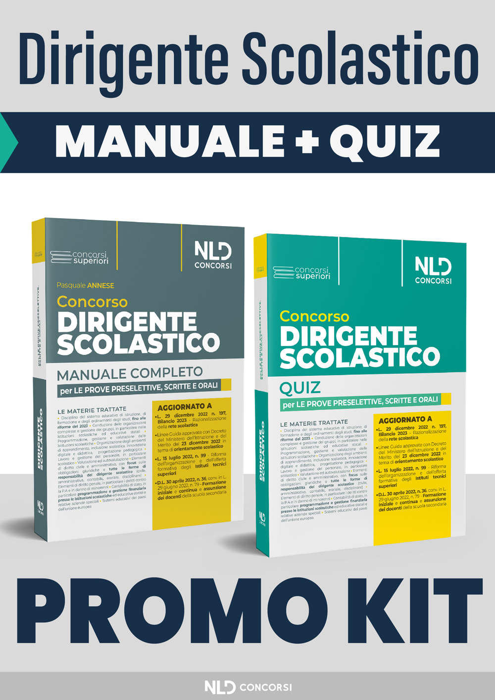 Kit dirigente scolastico. Manuale+Quiz