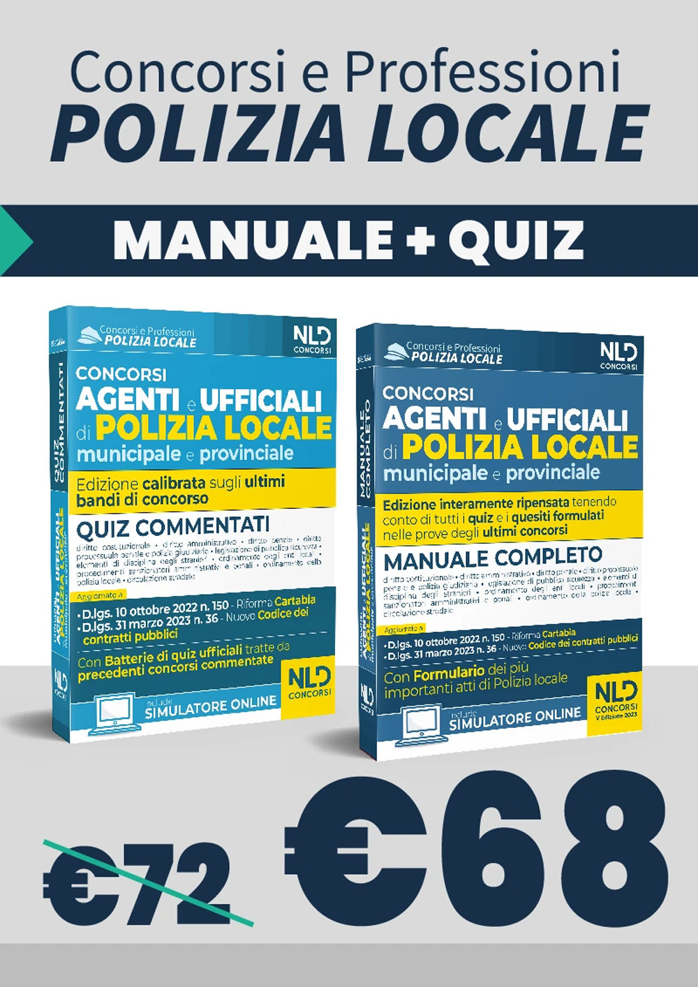 Concorso agenti e ufficiali di Polizia locale municipale e provinciale. Manuale completo-Concorso agenti e ufficiali di Polizia locale municipale e provinciale. Quiz commentati