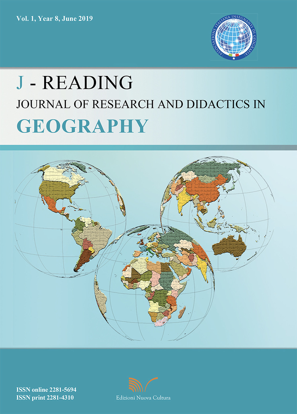 J-Reading. Journal of research and didactics in geography (2019). Vol. 1