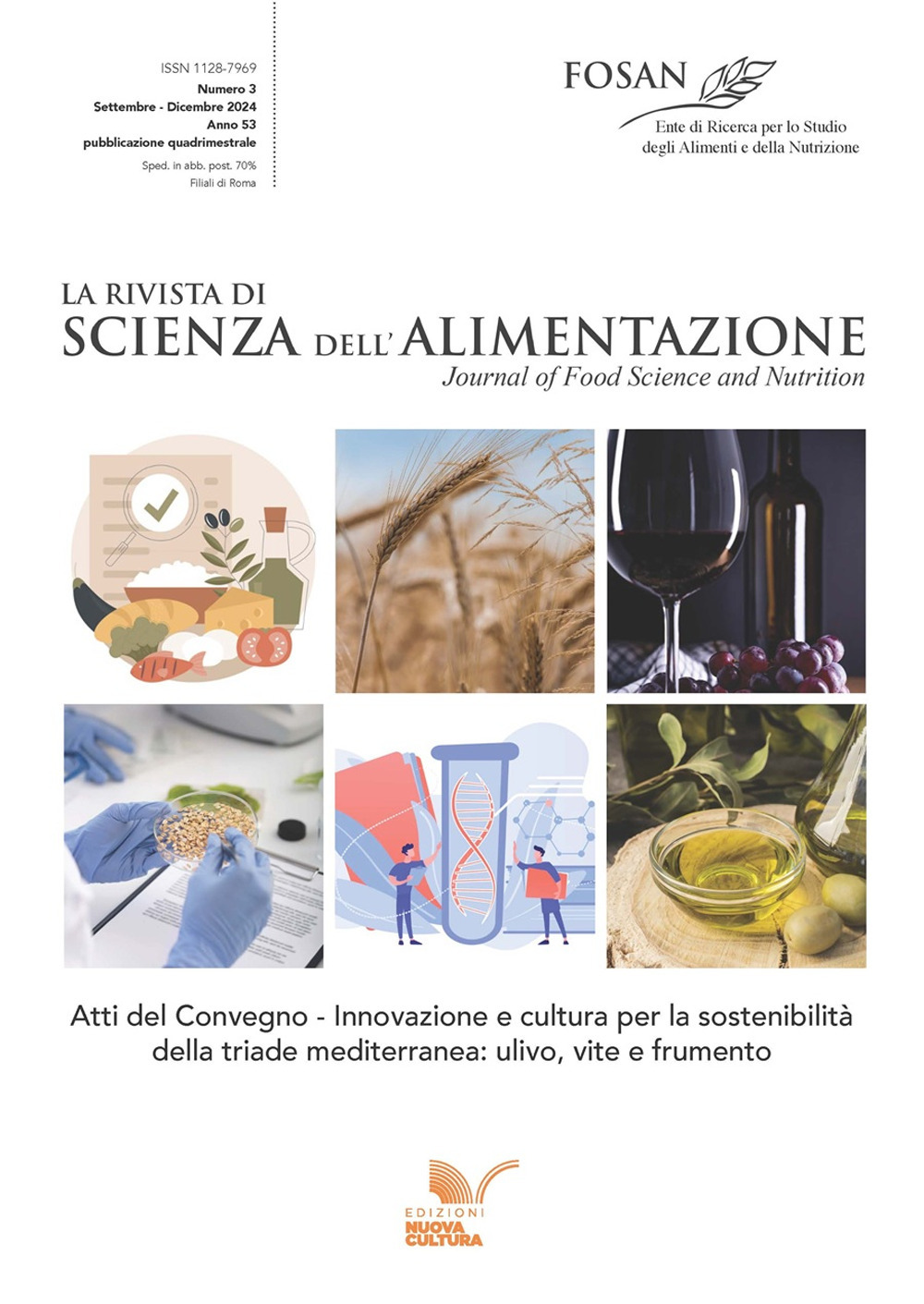 La rivista di scienza dell'alimentazione (2024). Vol. 3: Settembre-Dicembre