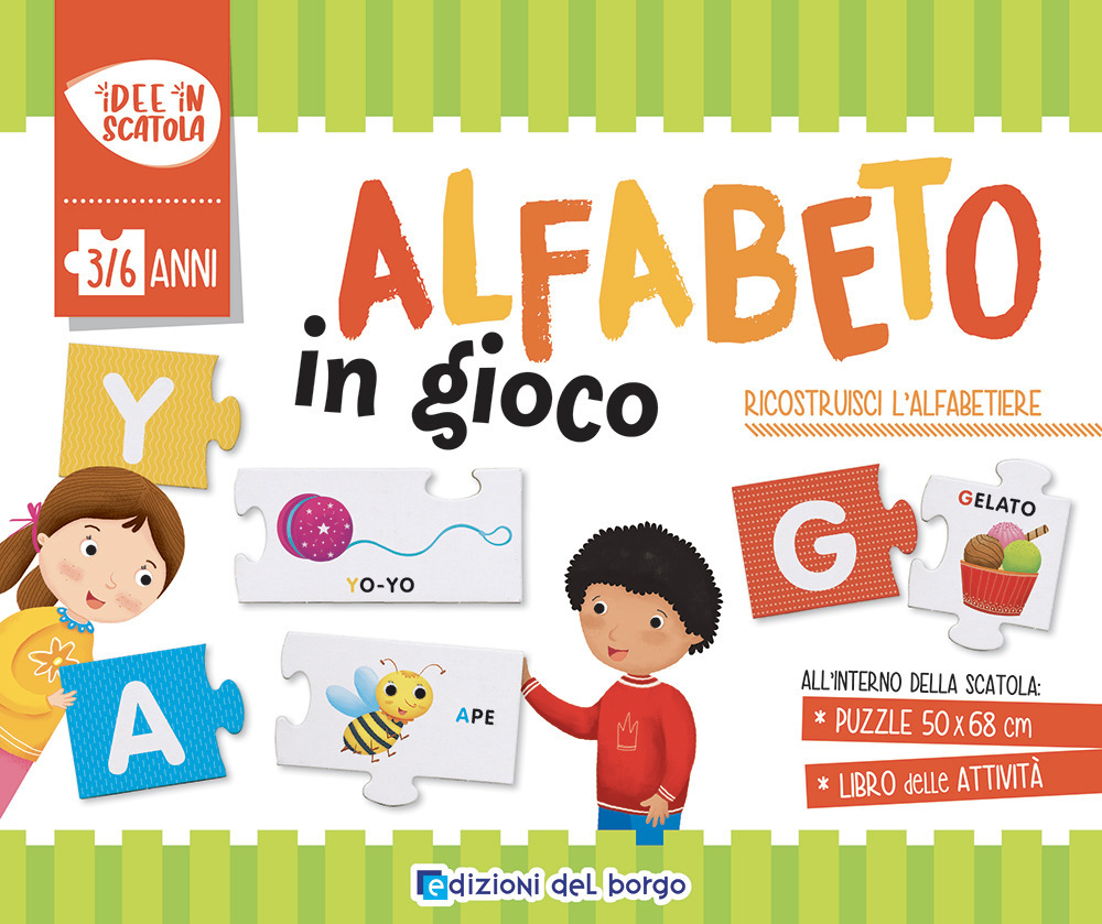 L'alfabeto in gioco. Ediz. a colori. Con puzzle