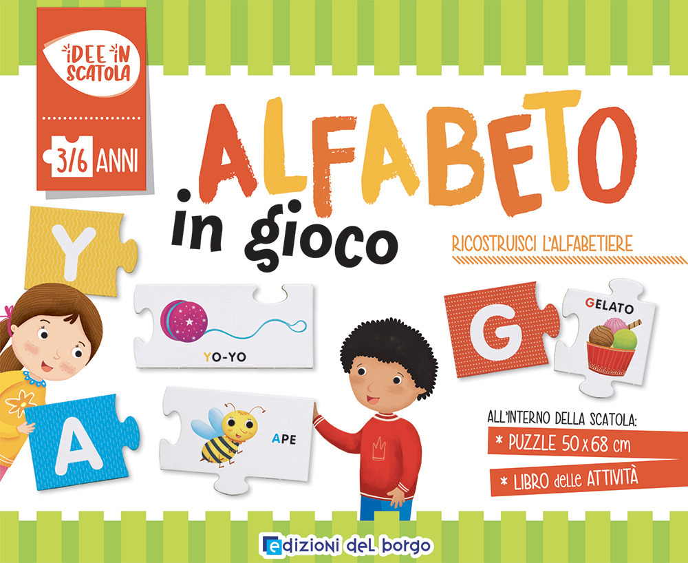 L'alfabeto in gioco. Ediz. a colori. Con puzzle