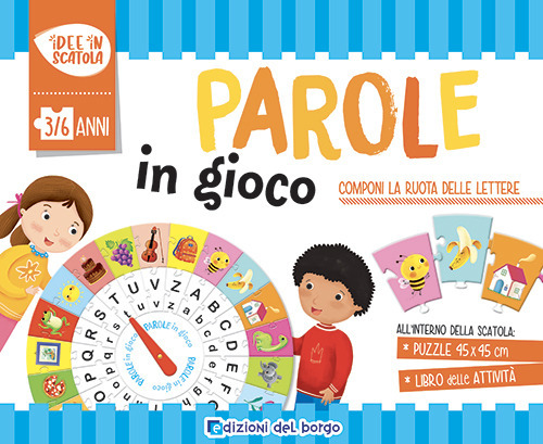 Parole in gioco. Idee in scatola. Ediz. a colori. Con puzzle autocorrettivo