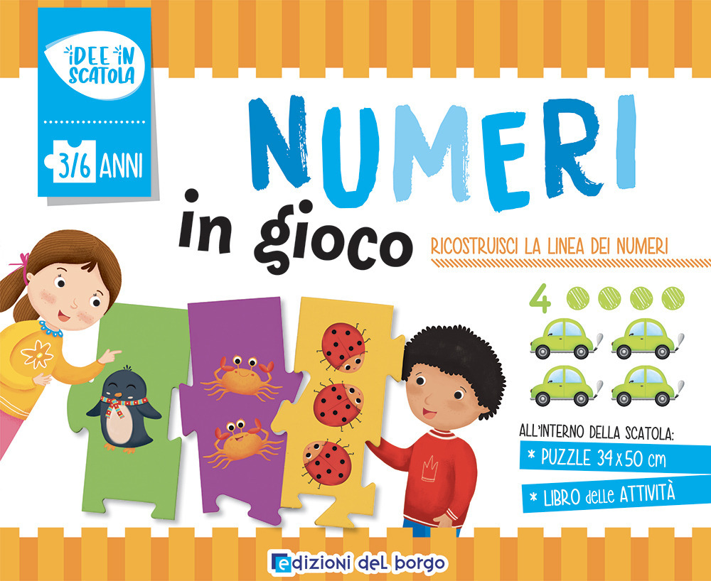 Numeri in gioco. Ediz. a colori. Con puzzle autocorrettivo