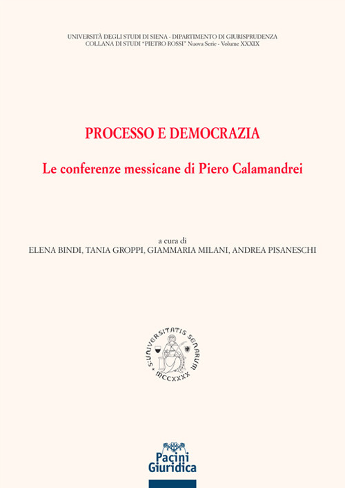 Processo e democrazia. Le conferenze messicane di Piero Calamandrei