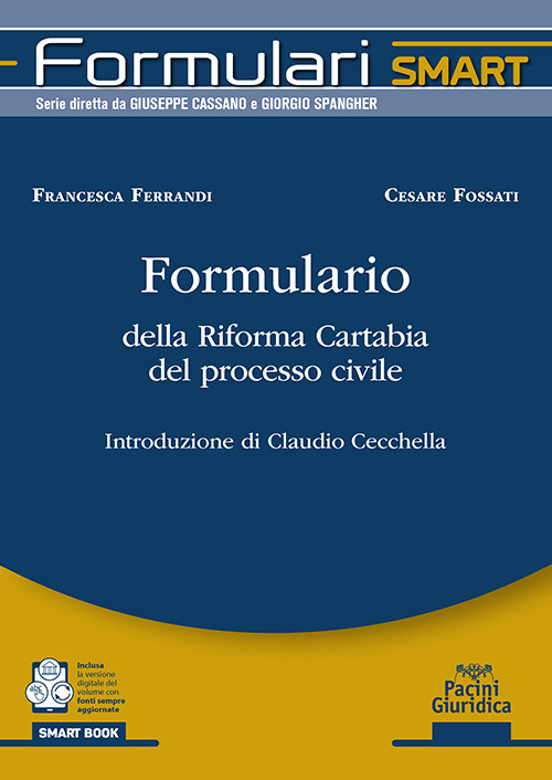 Formulario della Riforma Cartabia del processo civile. Con espansione online