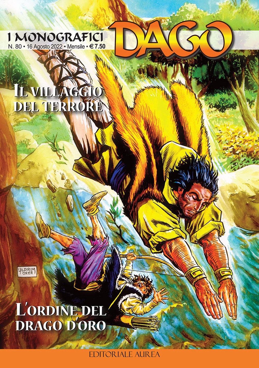 I monografici Dago. Vol. 80: Il villaggio del terrore-l'ordine del drago d'oro