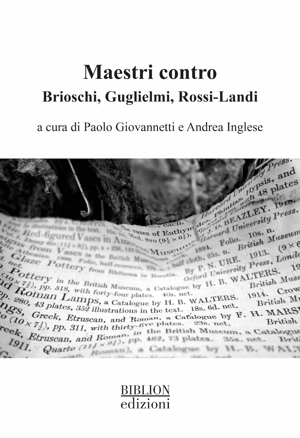 Maestri contro. Brioschi, Guglielmi, Rossi-Landi