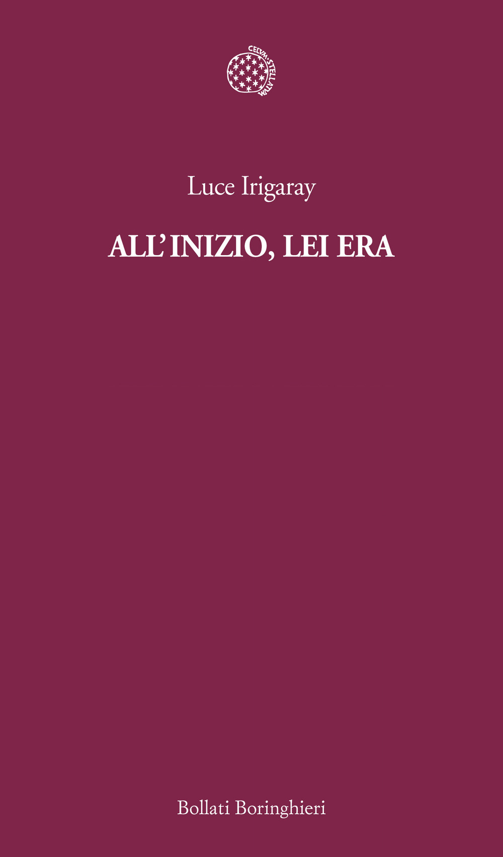 All'inizio, lei era