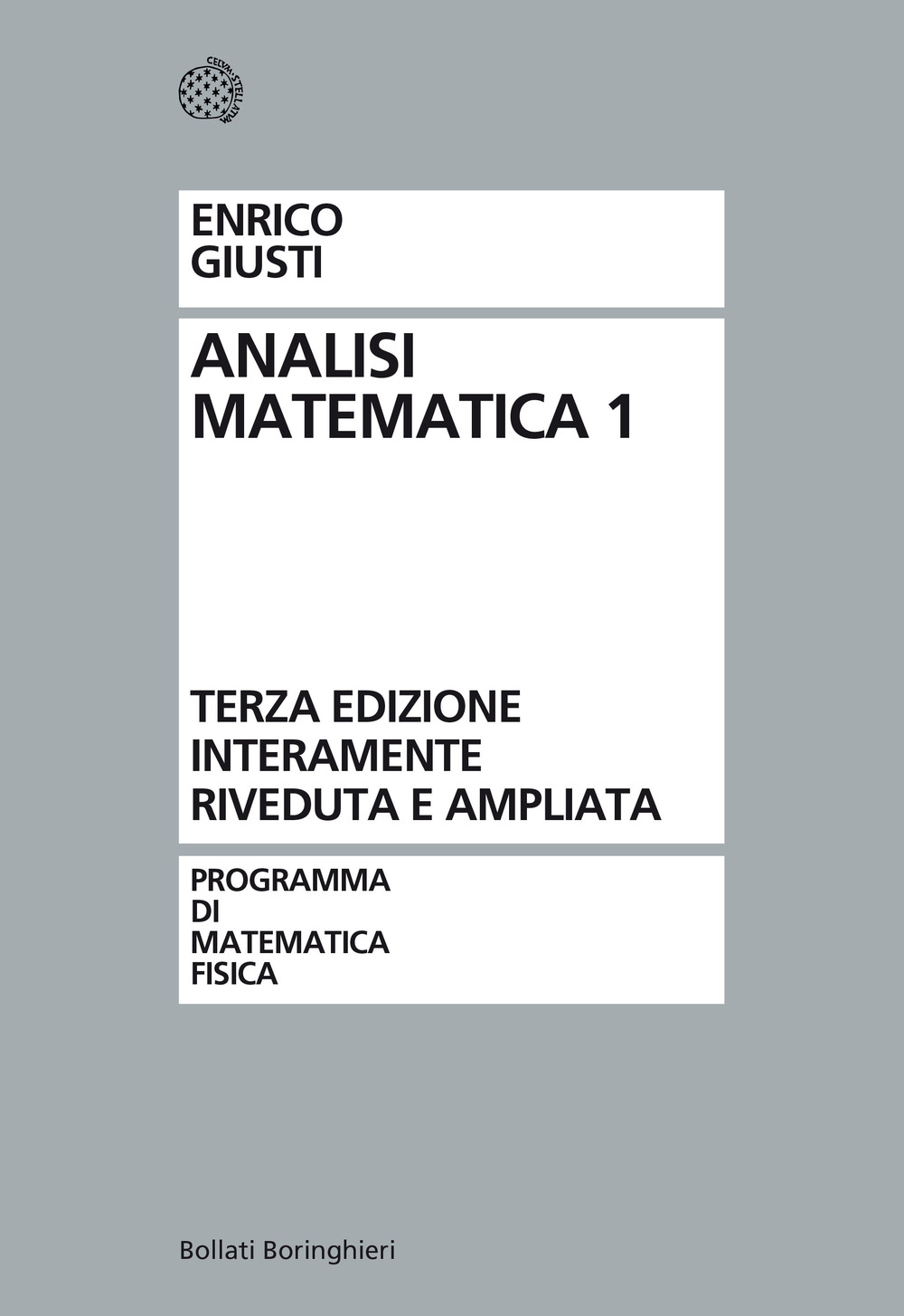 Analisi matematica. Vol. 1