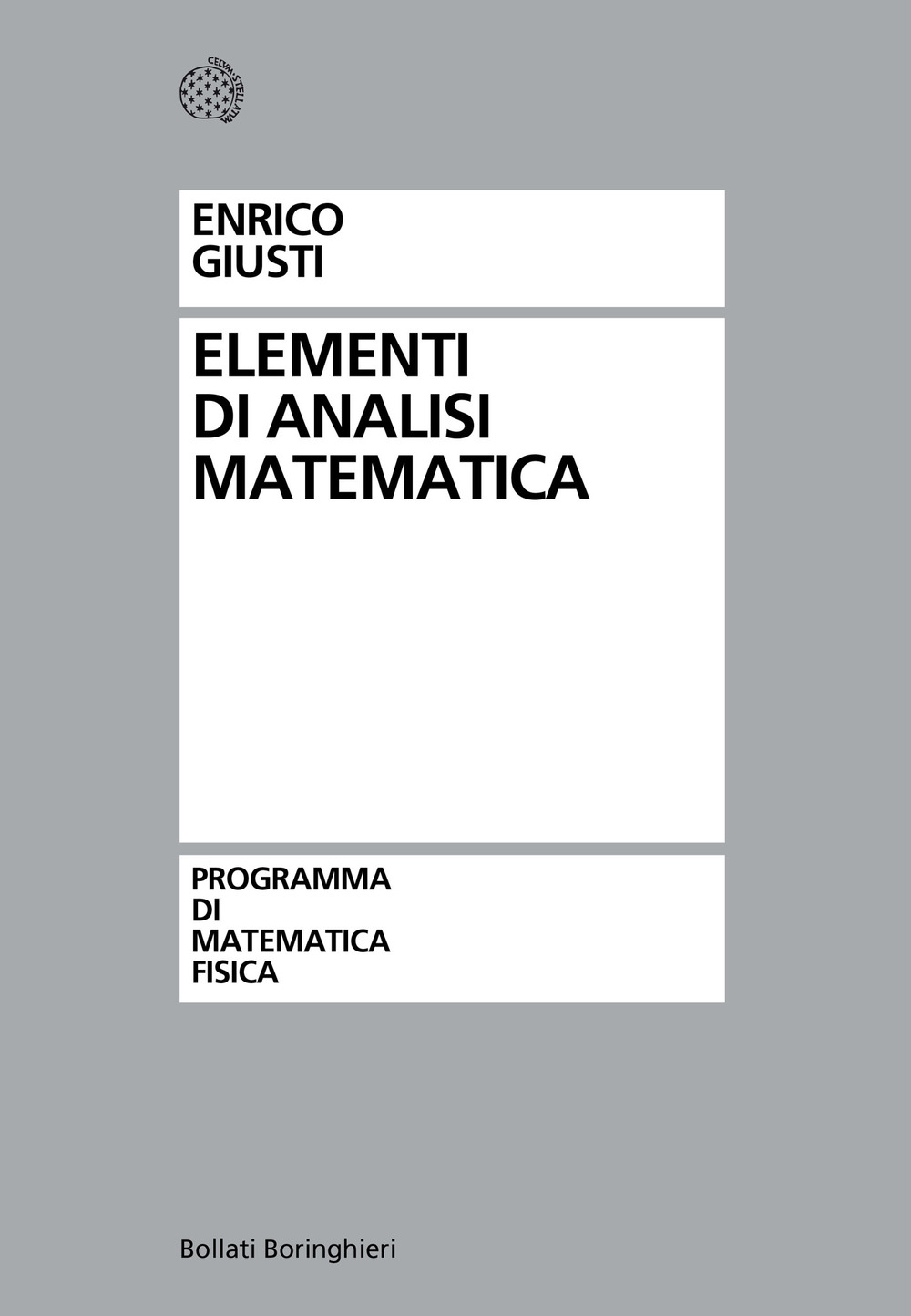 Elementi di analisi matematica