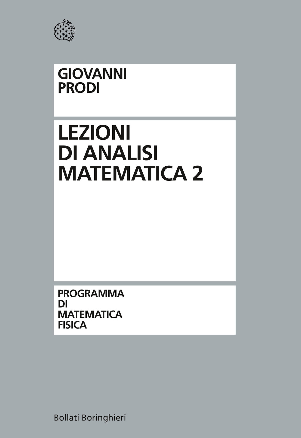 Lezioni di analisi matematica. Vol. 2