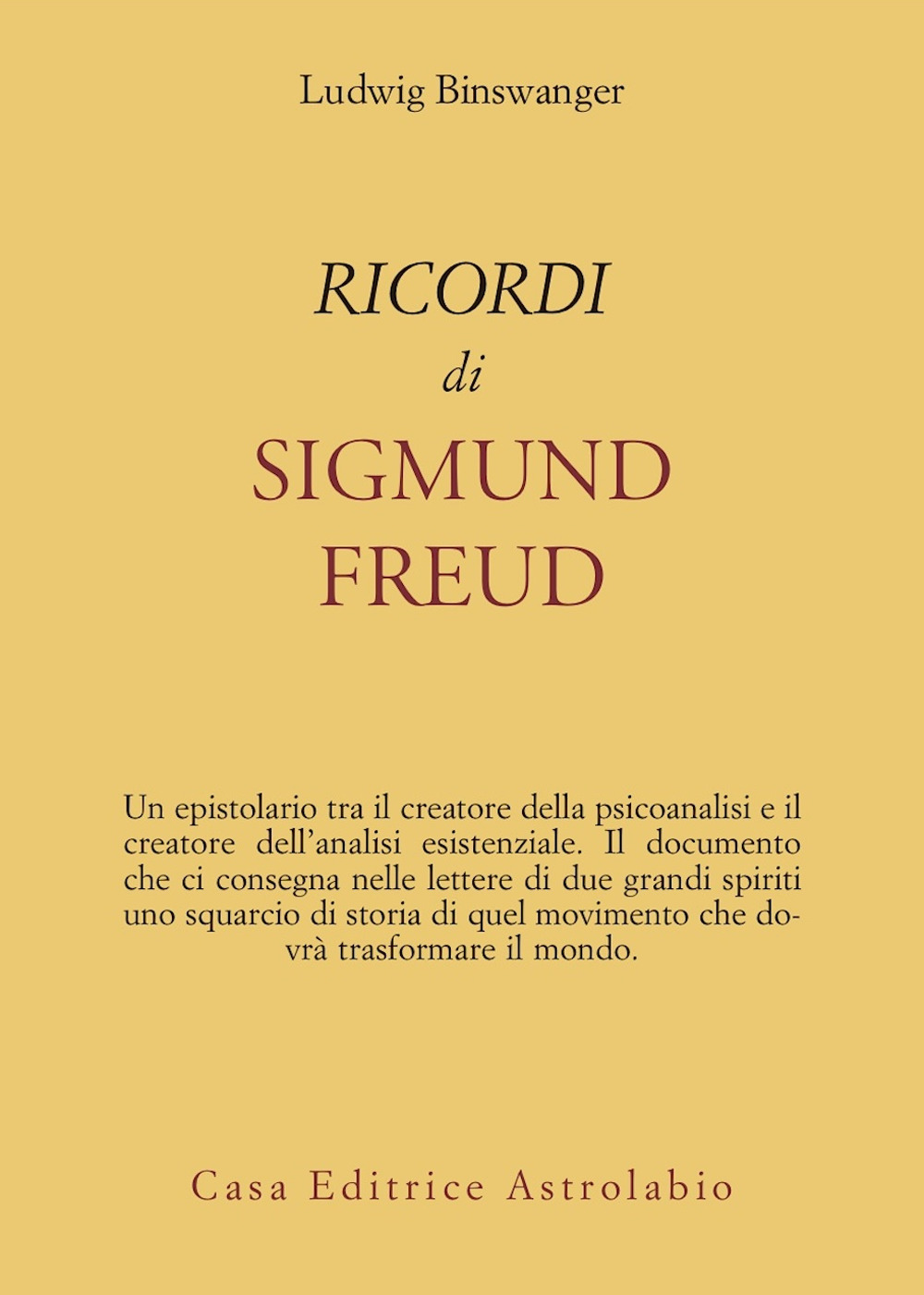 Ricordi di Sigmund Freud