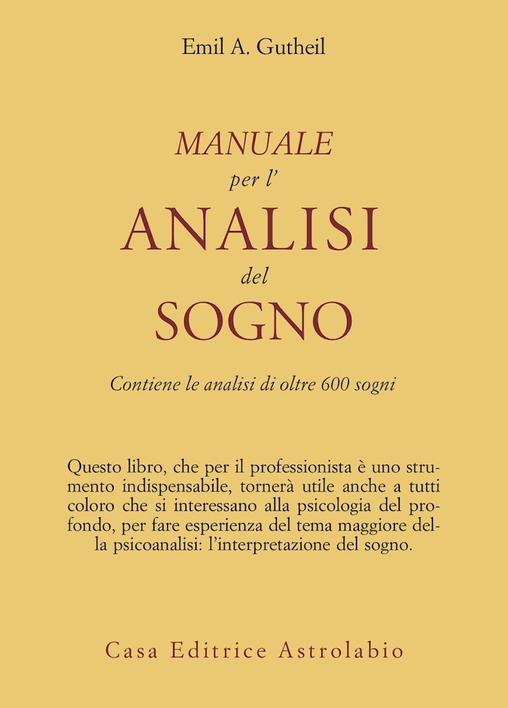 Manuale per l'analisi del sogno