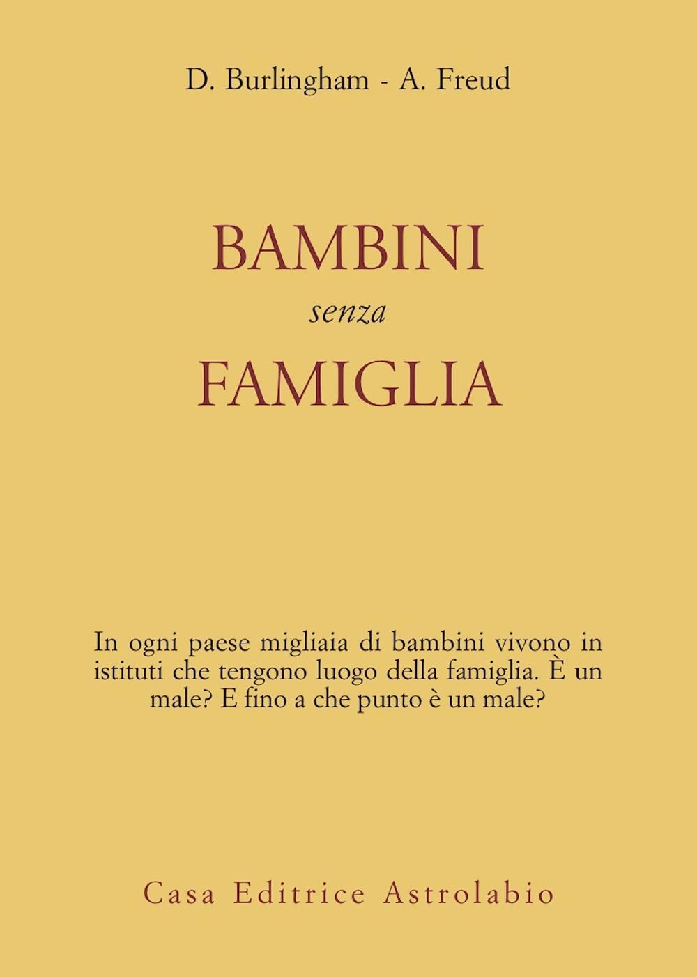 Bambini senza famiglia