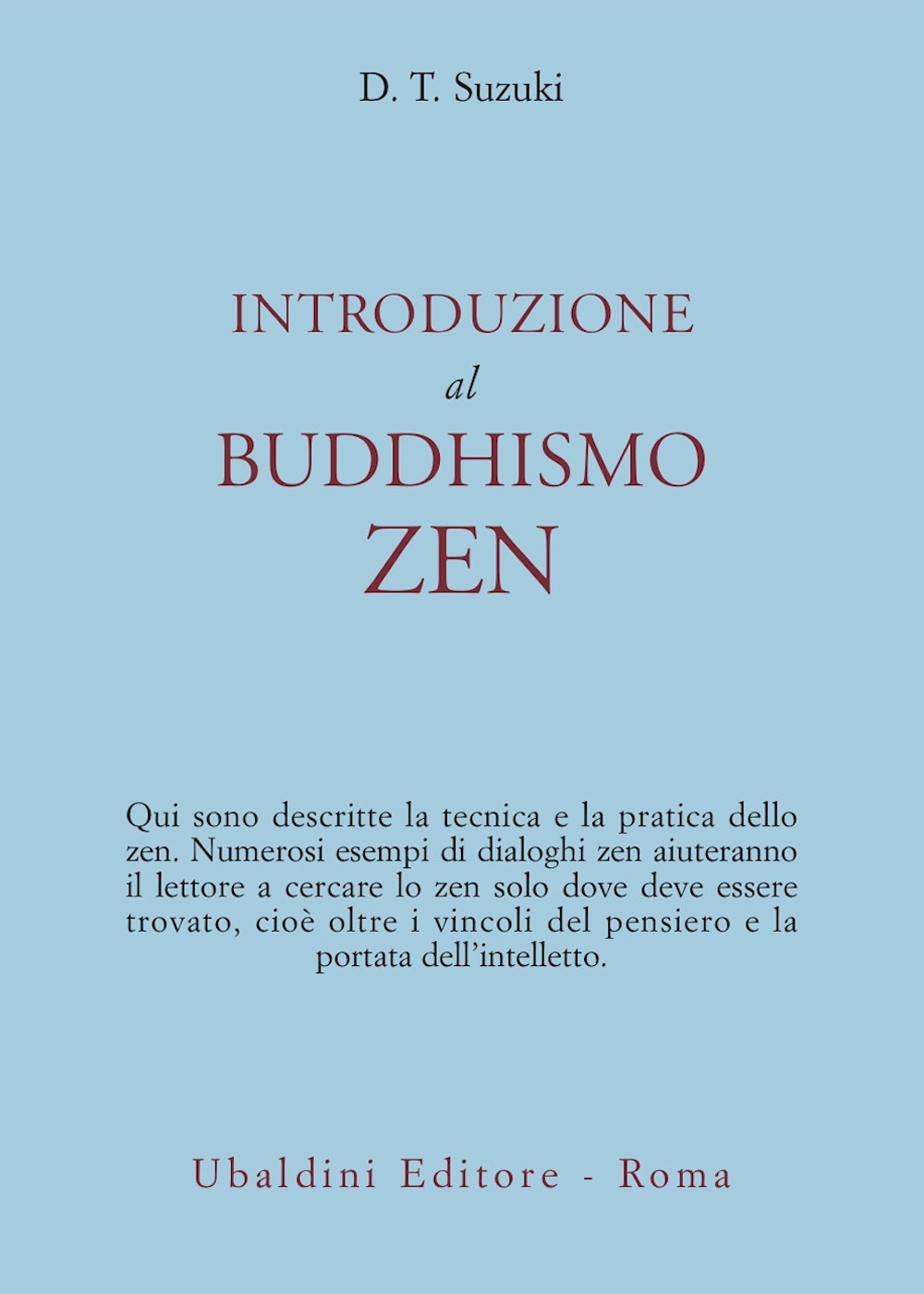 Introduzione al buddhismo zen