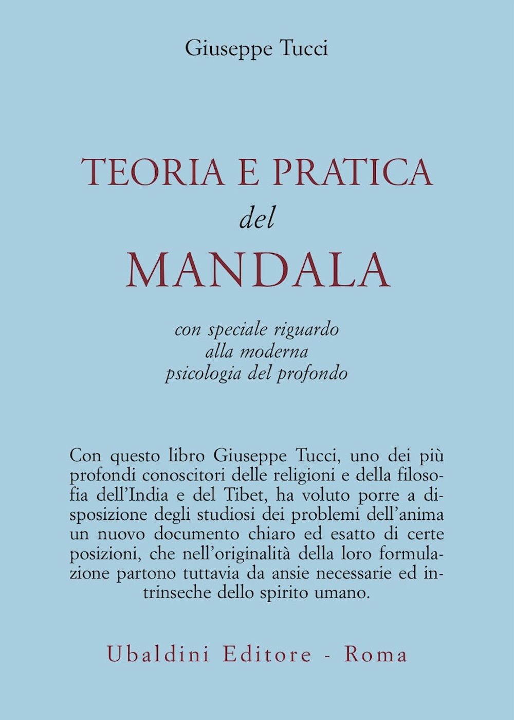 Teoria e pratica dei Mandala