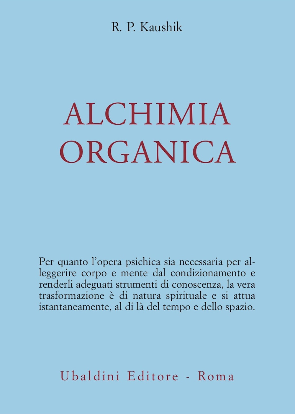 Alchimia organica