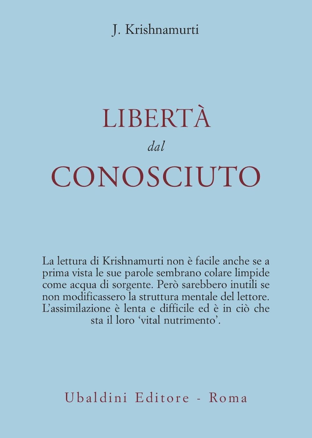 Libertà dal conosciuto