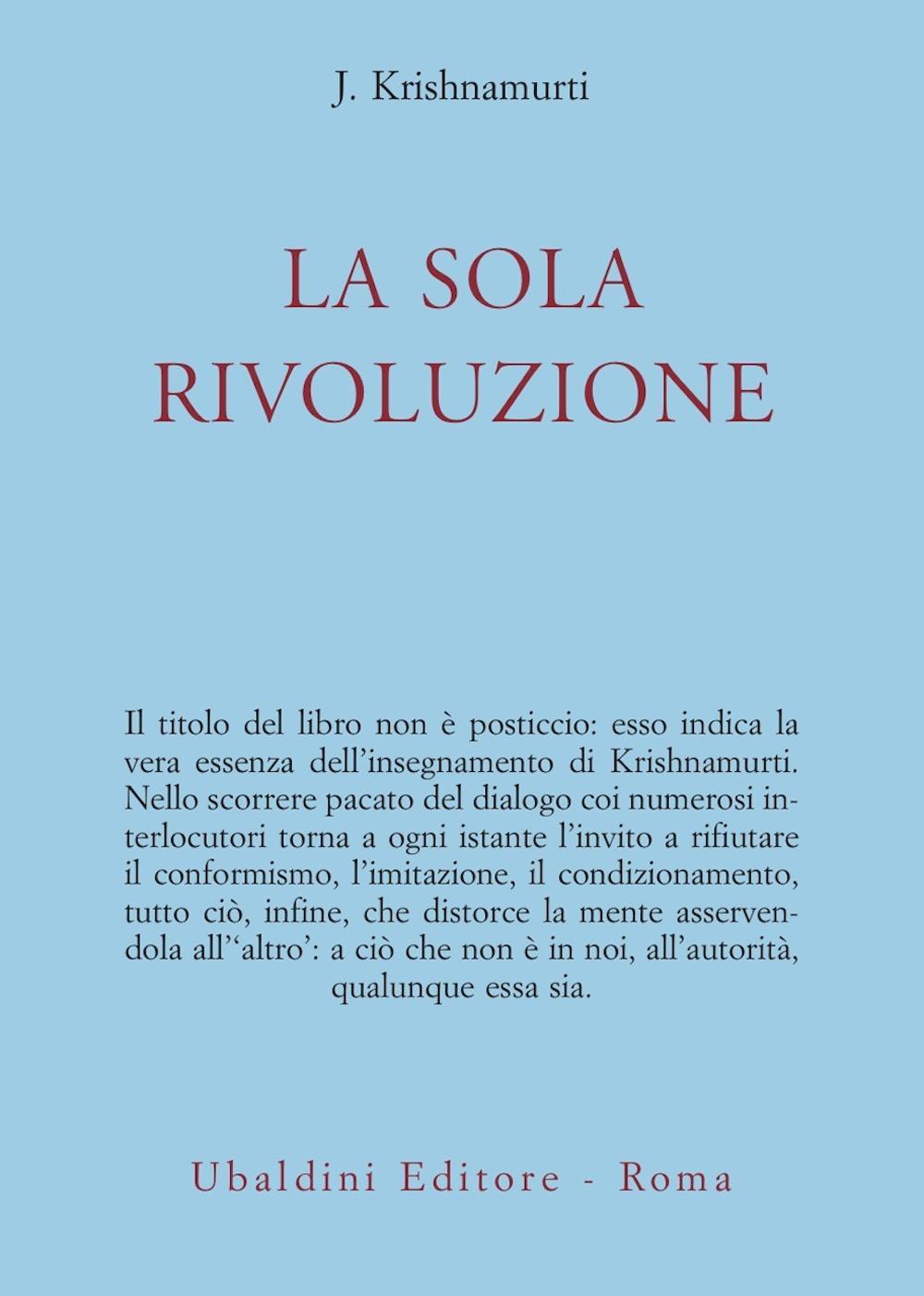 La sola rivoluzione