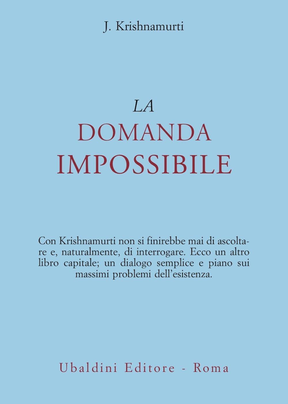 La domanda impossibile