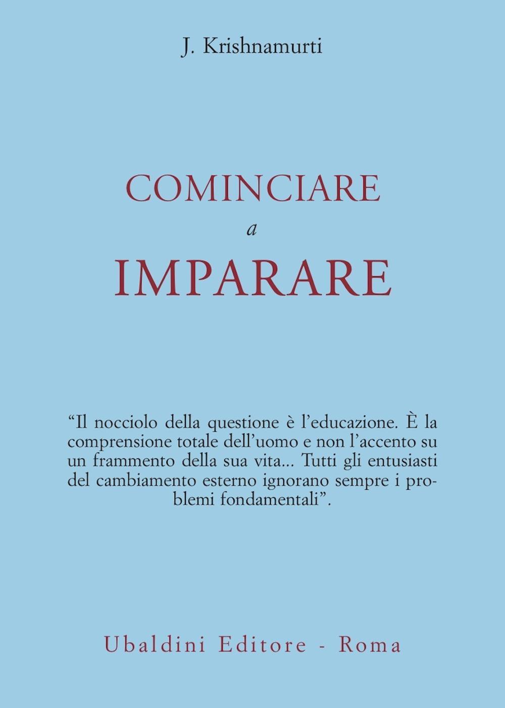 Cominciare a imparare