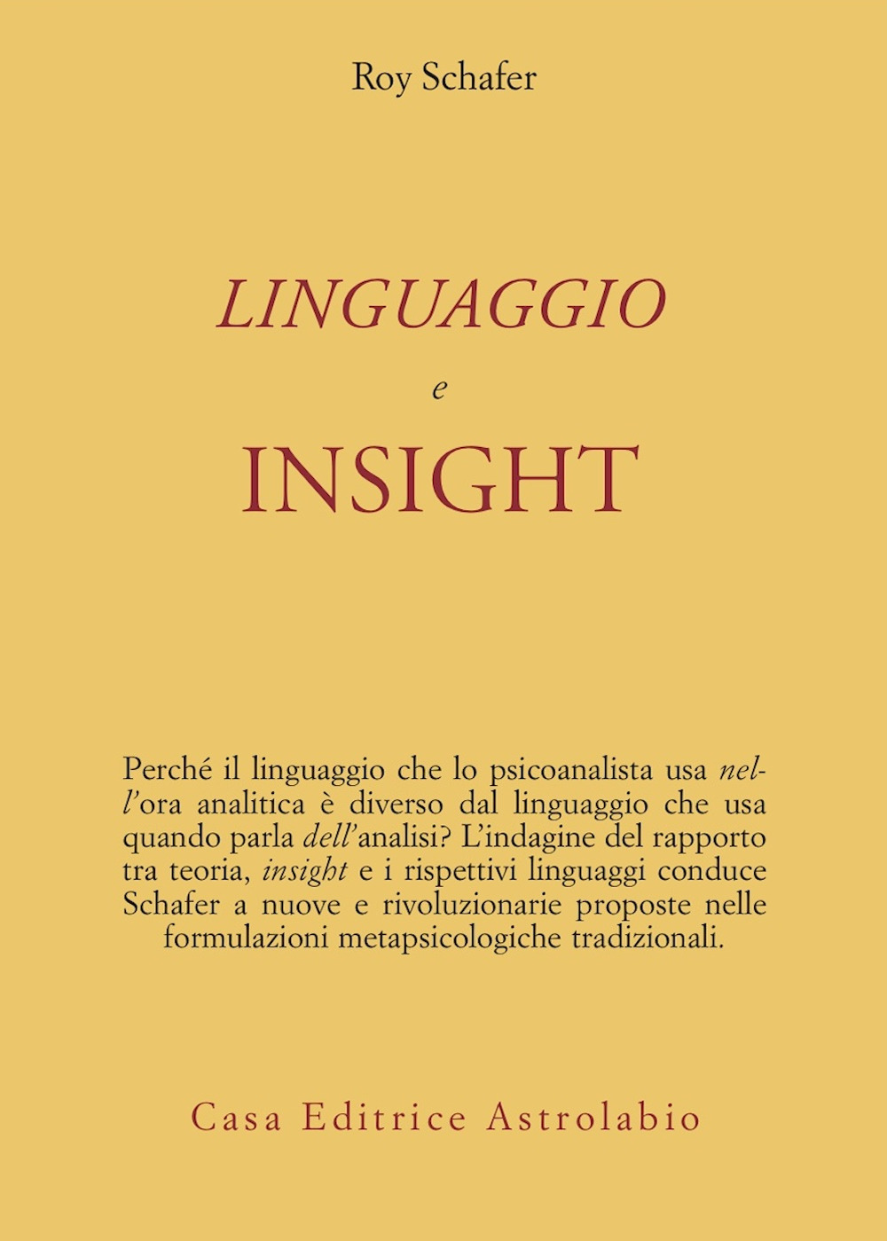 Linguaggio e insight