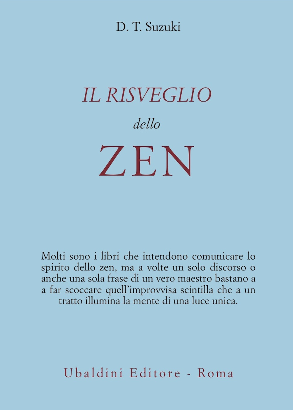 Il risveglio dello zen