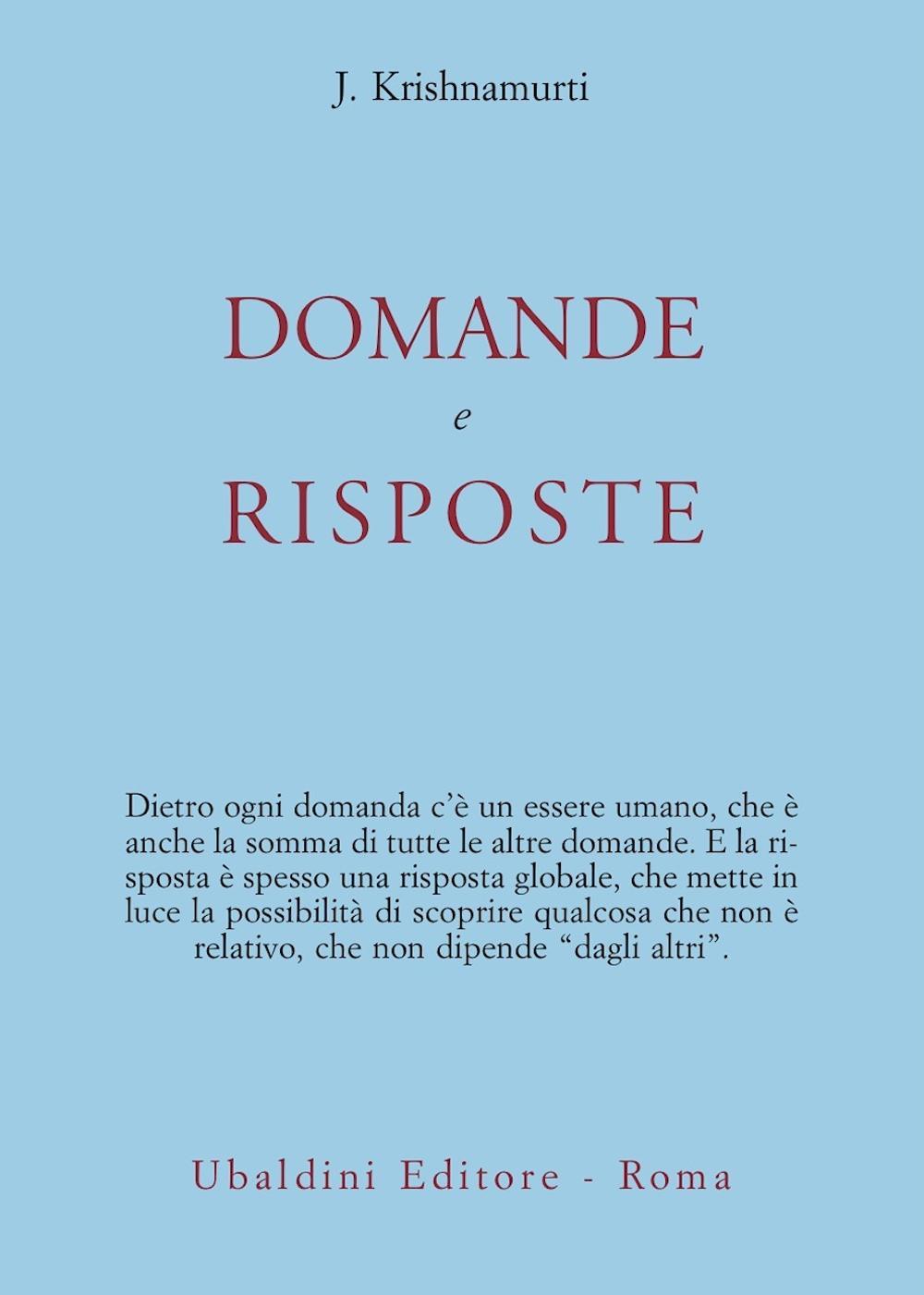 Domande e risposte