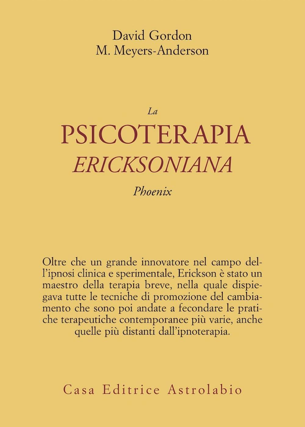 La psicoterapia ericksoniana. Phoenix