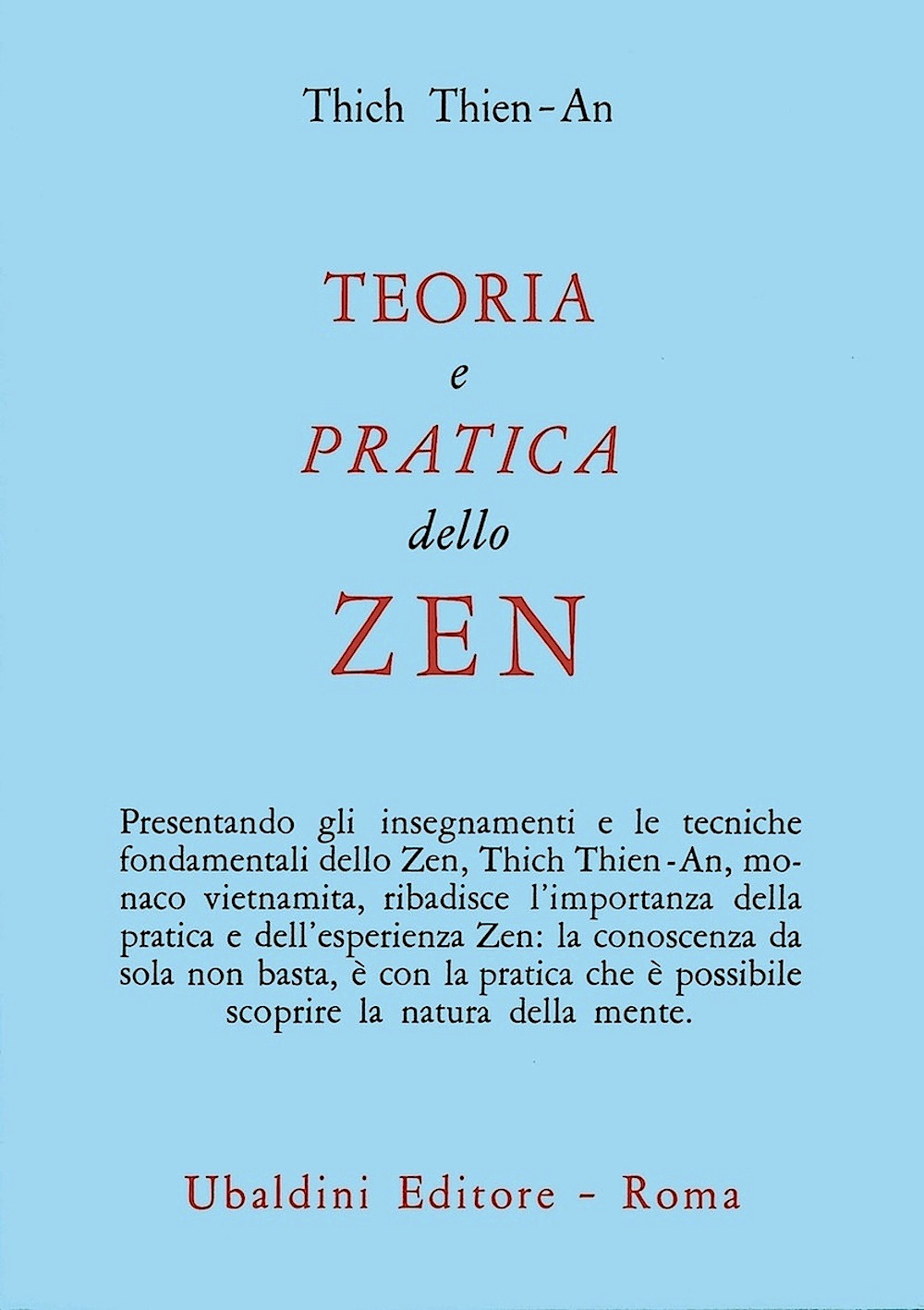 Teoria e pratica dello zen