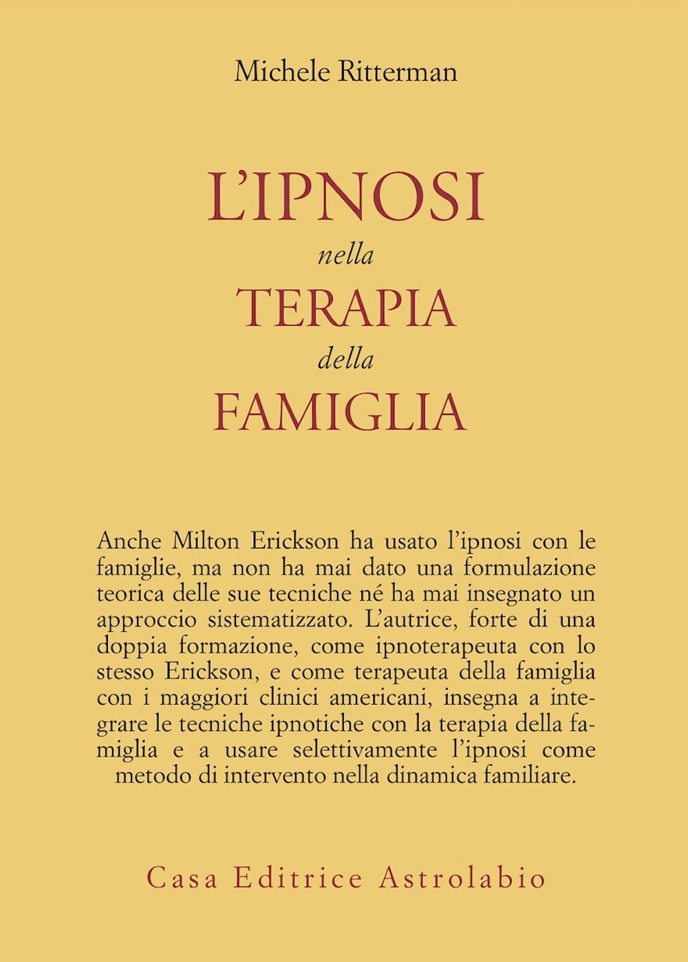 L'ipnosi nella terapia della famiglia